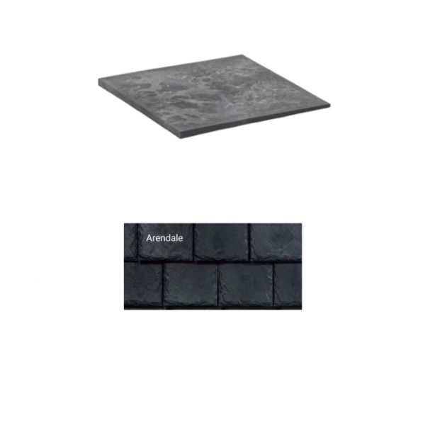 Brava Slate 2.0 Tile Starter 12" X 12" Light Arendale 10/bundle