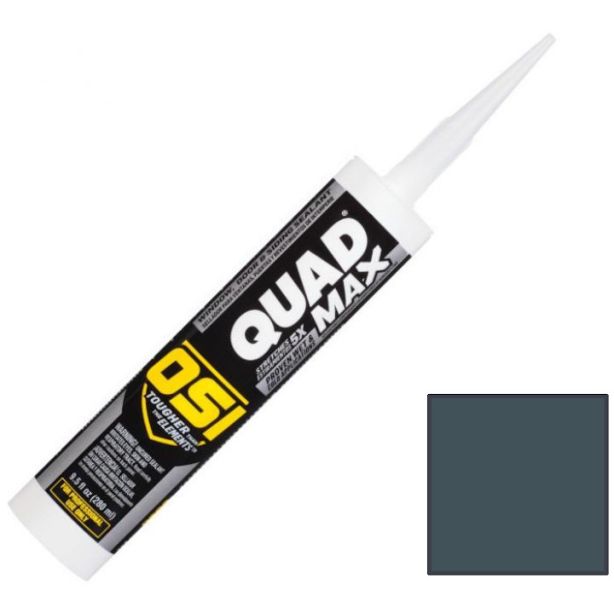 OSI Quad Max Window Door Siding Sealant Caulk 10oz Blue 827