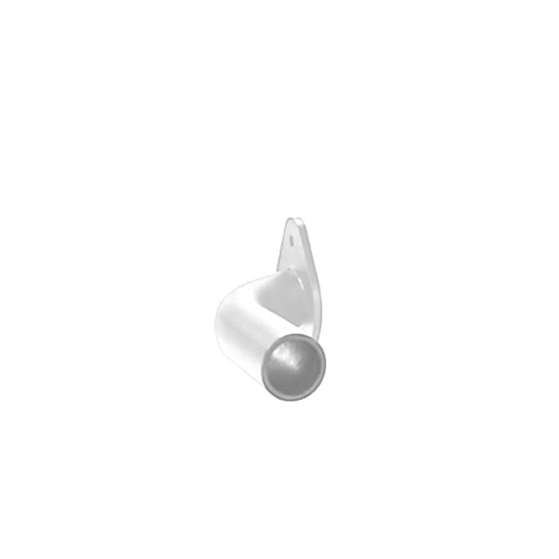 AFCO ADA Flanged Post / Wall Return White
