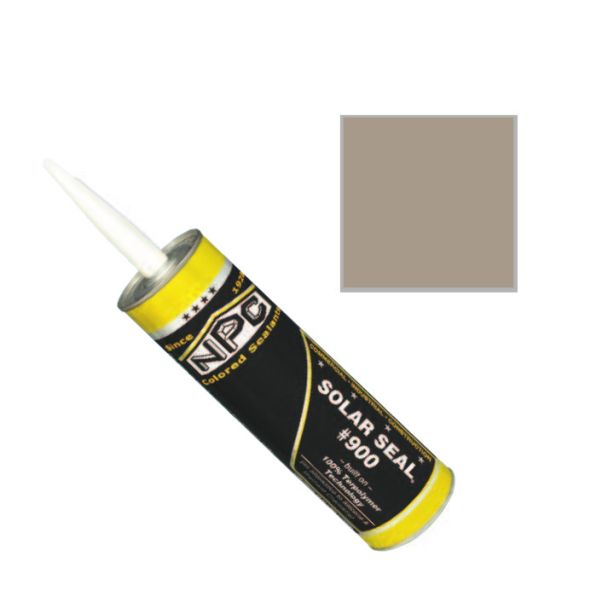 NPC 900 Solar Seal Caulk 19oz Pro Size Clay 9074 9/case