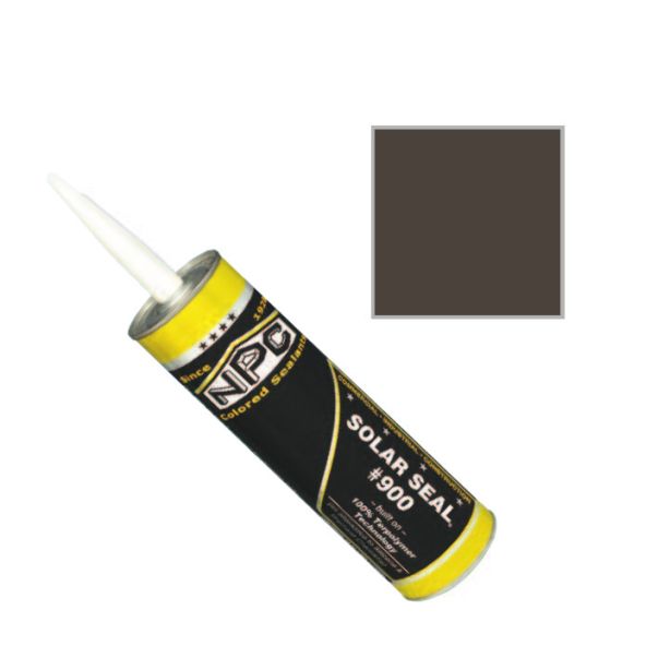 NPC 900 Solar Seal Caulk 19oz Pro Size Musket Brown 9039