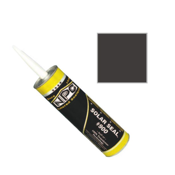 NPC 900 Solar Seal Caulk 19oz Pro Size Mocha 9004 9/case