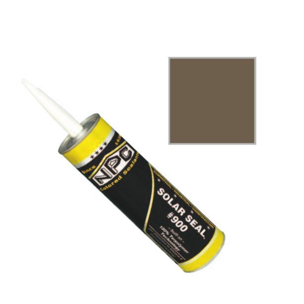 NPC 900 Solar Seal Caulk 19oz Pro Size Sable 9103 9/case
