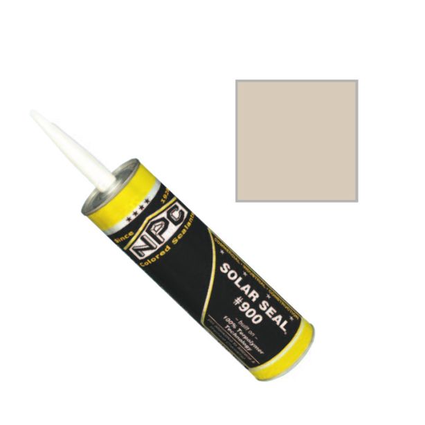 NPC 900 Solar Seal Caulk 19oz Pro Size Sand 9183 9/case