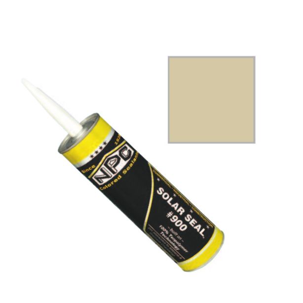 NPC 900 Solar Seal Caulk 19oz Pro Size Surrey Beige 9032 9/case