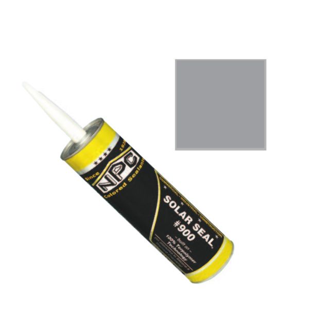 NPC 900 Solar Seal Caulk 19oz Pro Size Slate Gray 9134 9/case
