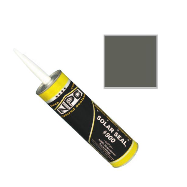 NPC 900 Solar Seal Caulk 19oz Pro Size Terratone Bronze 9063 9/case
