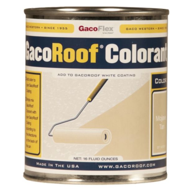 GacoRoof Colorant 16oz Mojave Tan