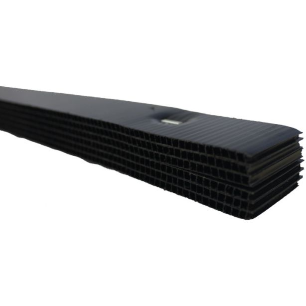 Cor-A-Vent S-400 Soffit Strip Vent 1"x1-1/2"x4' Black 1pc Coravent