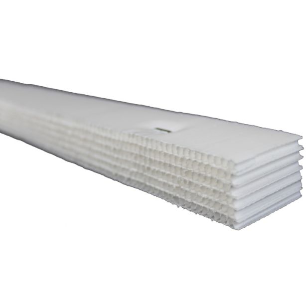 Cor-A-Vent S-400 Soffit Strip Vent 1"x1-1/2"x4' White 1pc Coravent