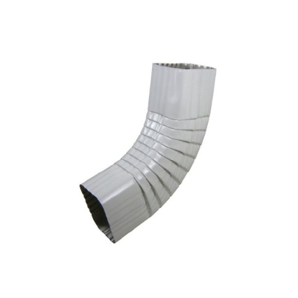 Berger Square Corrugated Elbow B-Bend 75 Degrees Galvanized 3"x4"
