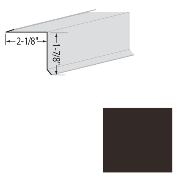 EDCO 1722-213 Rake Starter Solid 10' Statuary Bronze 10/carton