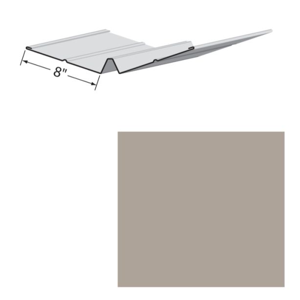 EDCO 1727-212 Valley Flashing Solid 10' Sandstone 5/carton