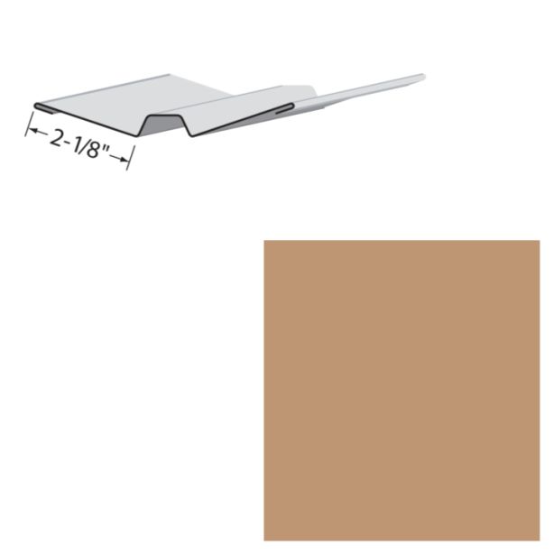 EDCO 1734-261 Valley Cap Solid 10' Cedar 5/carton
