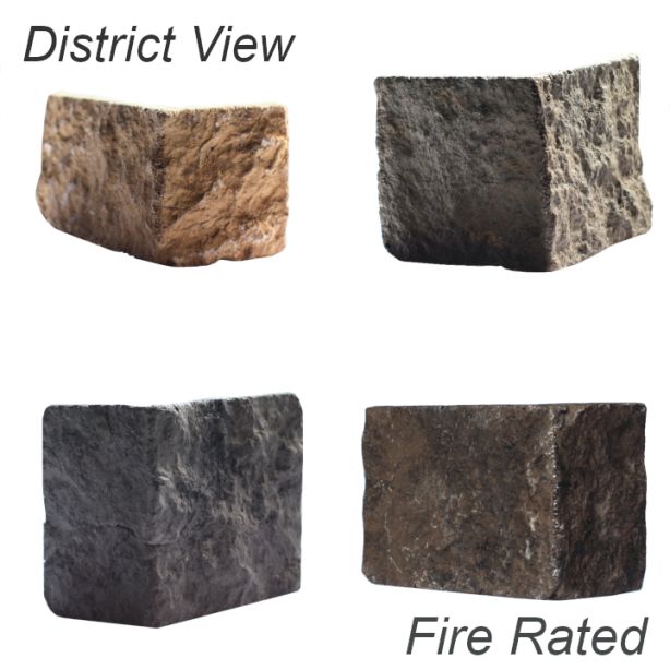 Evolve Stone FR-DV-C District View Corners Fire Rated