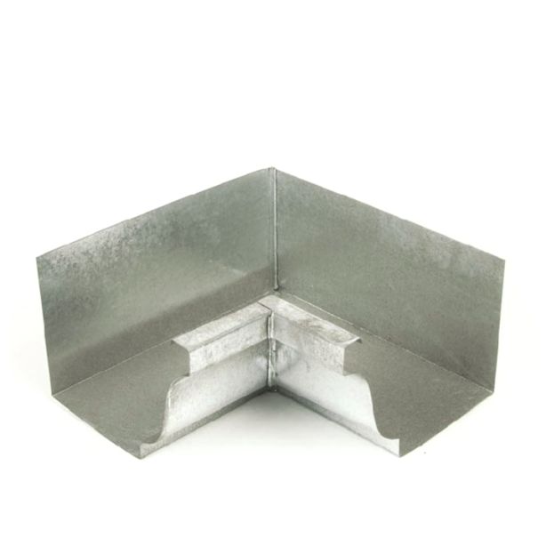 Berger K-Style Inside Box Miter 90 Degrees Galvanized 5"