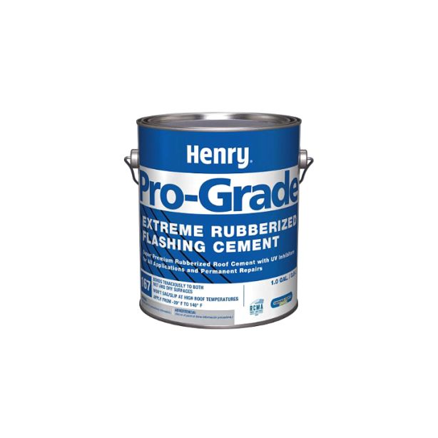 Henry Pro-Grade 167 Extreme Rubberized Flashing Cement Black 1 Gallon