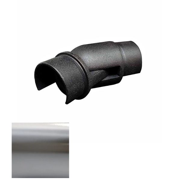 IG Railing Top Rail Adjustable Corner Polished Chrome