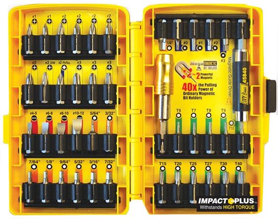 Ivy Classic 46000 All Purpose Screw Driving Set 42 piece