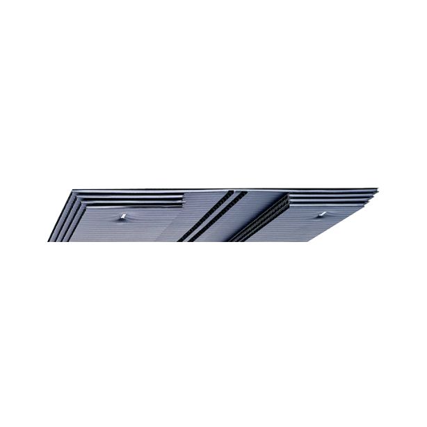 Cor-A-Vent V-300-11 Ridge Vent 5/8"x11"x4' 12ct Coravent