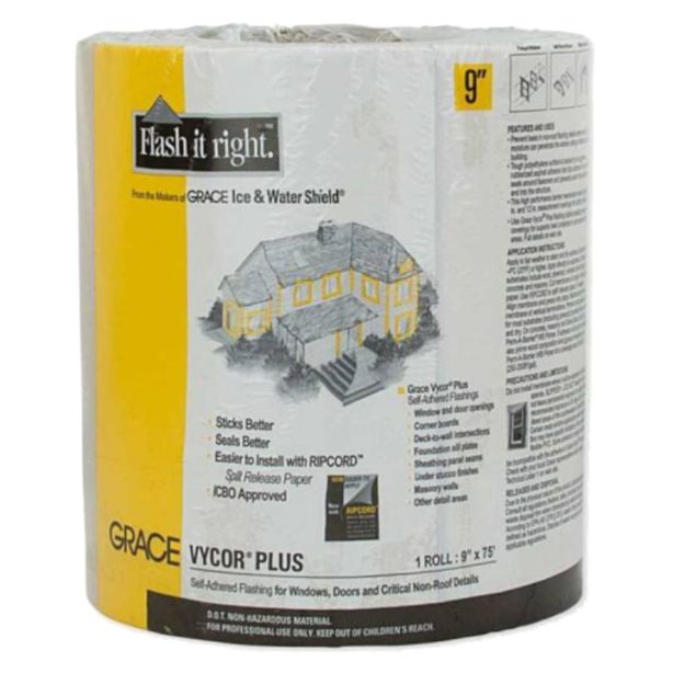 GCP Grace Vycor Plus Flashing Tape 9"x75'