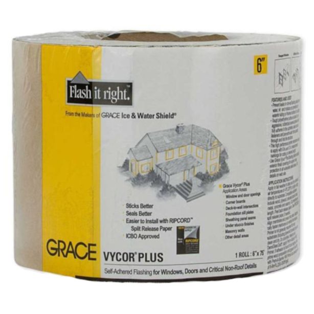 GCP Grace Vycor Plus Flashing Tape 6