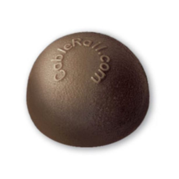 Feeney CableRail 7077-PKG Colored End Caps Pack of 10 Bronze