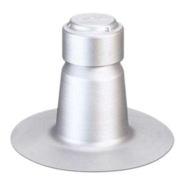 OMG OV1WAY OlyVent One-Way Aluminum Roof Vent with Rubber Valve