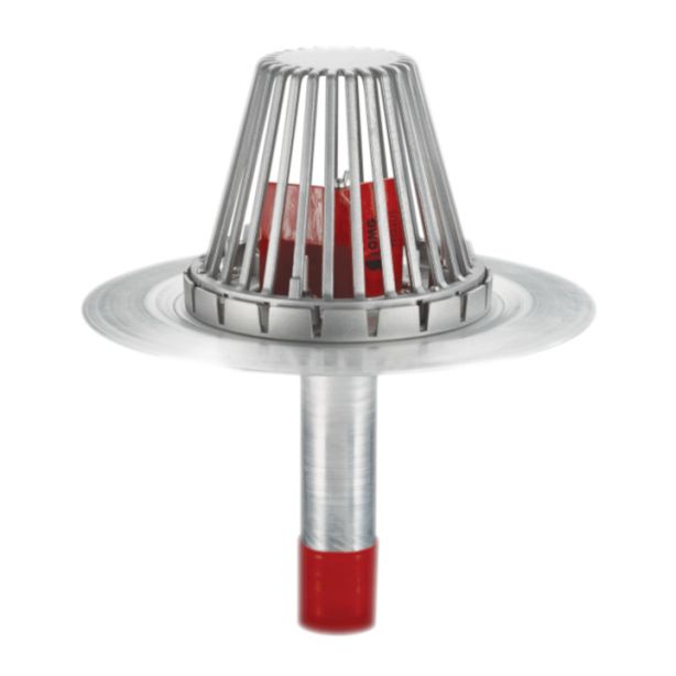 Treatment asia Drain water top ロンt OMG SPTTPO35A SpeedTite TPO Coated Aluminum Drain 3.5
