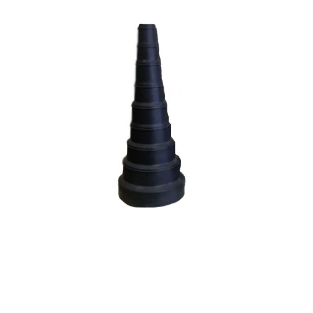 Portals Plus 29432 Pipe Portal Caps C-555 Black 5ct