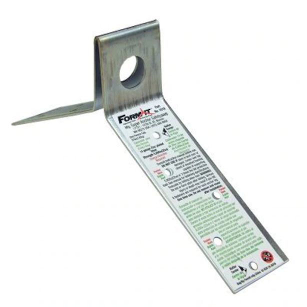 Super Anchor 1019-B Anchor Form-It Zinc Plated Steel 14ga 100ct