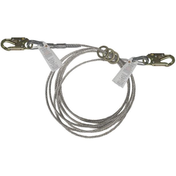 Super Anchor 1335-20 D-ShakL2 Anchor Horizontal Lifeline 20'
