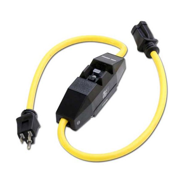 Century Wire GFCI Triple Tap Power Adapter 12/3