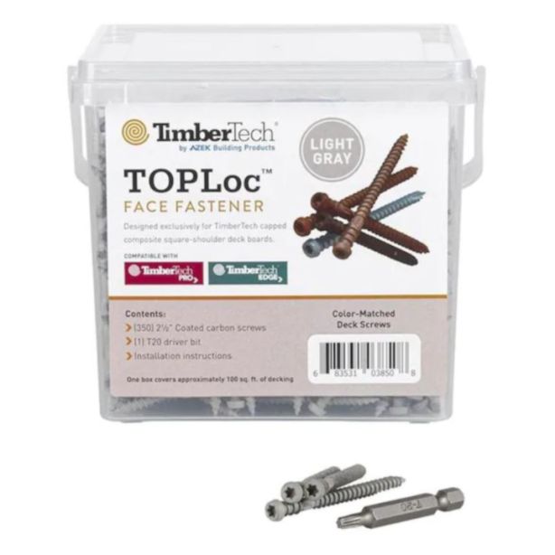 TimberTech TLOC350LG TOPLoc Screws For PRO and EDGE 2.5