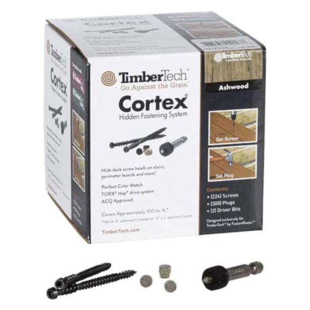 TimberTech CTX100LCAW Cortex Screws For PRO and EDGE Ashwood 100 linear ft
