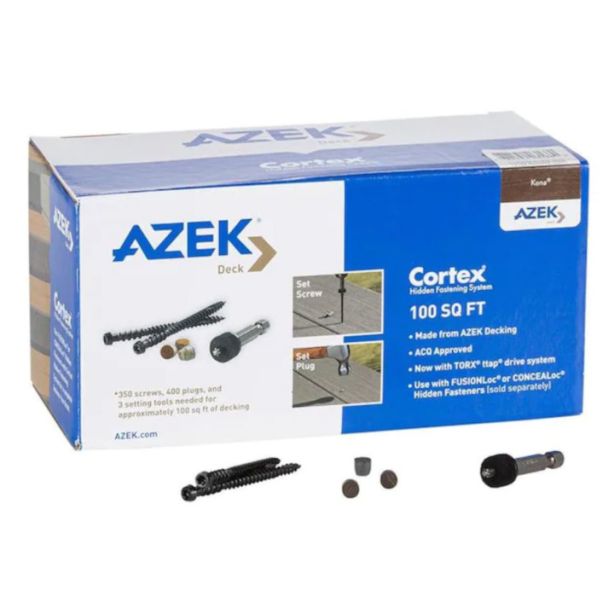 TimberTech CTX100SFKO Cortex Screws For AZEK Kona 100 sq ft