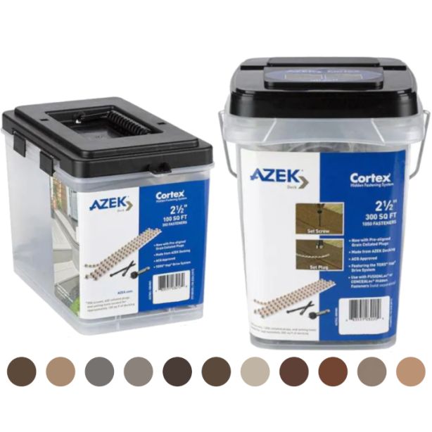Az☆ TimberTech CTCSF Cortex Screws Collated Strips For AZEK