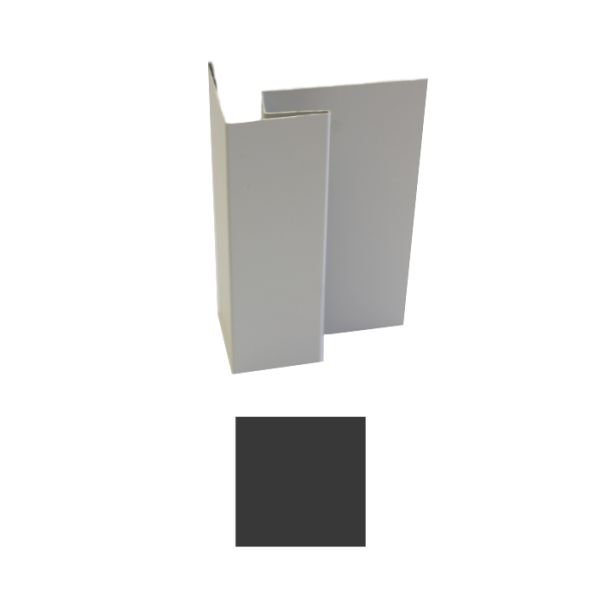 Vesta Steel Siding Outside Corner Post Solid Ironstone 10'