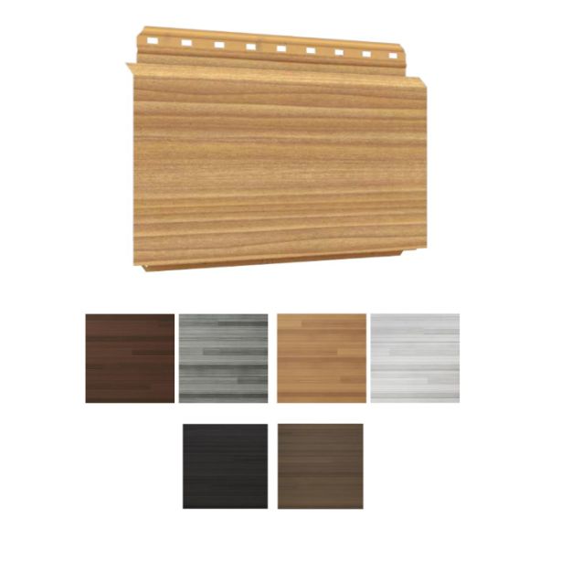 802PRODUCTS & buzz wood factory 天板 Vesta Steel Siding Plank HD3 Woodgrain 5