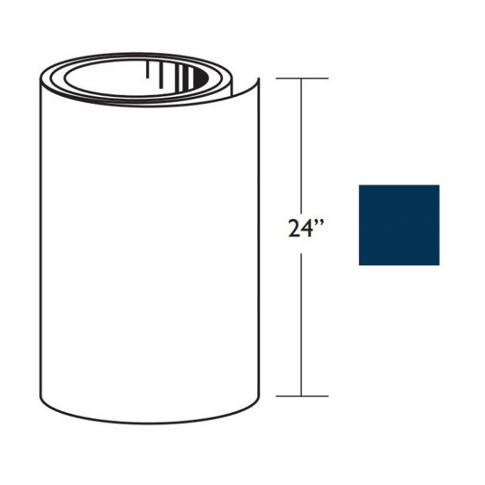 Quality Edge Trim Coil .019 24"x50' Navy 521