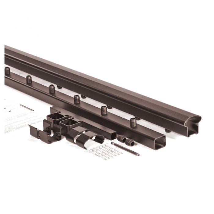 AFCO 100 Series 6' Level Rail Kit Bronze (Top and Bottom Rail w/ Hardware)