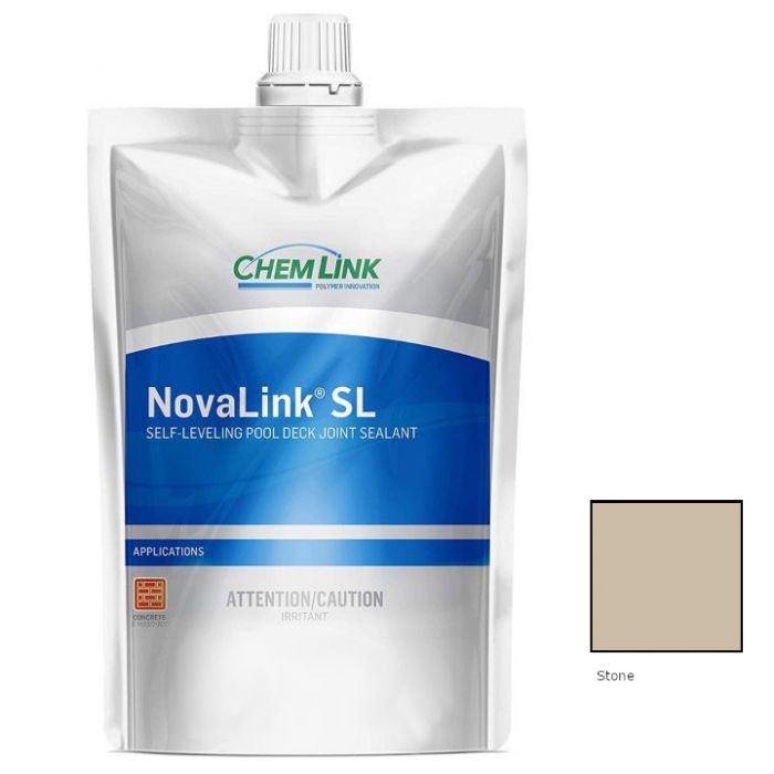 ChemLink F1239 NovaLink Pool Deck Sealant 68oz Pouch 4ct