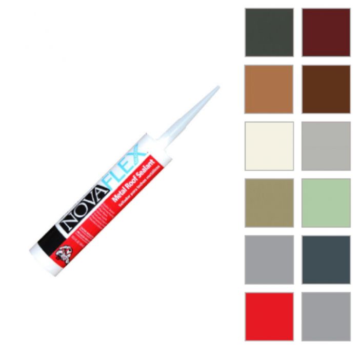 Nova Flex Metal Roof Sealant Caulk 10oz