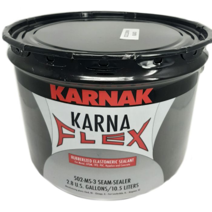 Karnak 502MS KarnaFlex Sealant 3 Gallon Black Karna Flex KarnaFlex