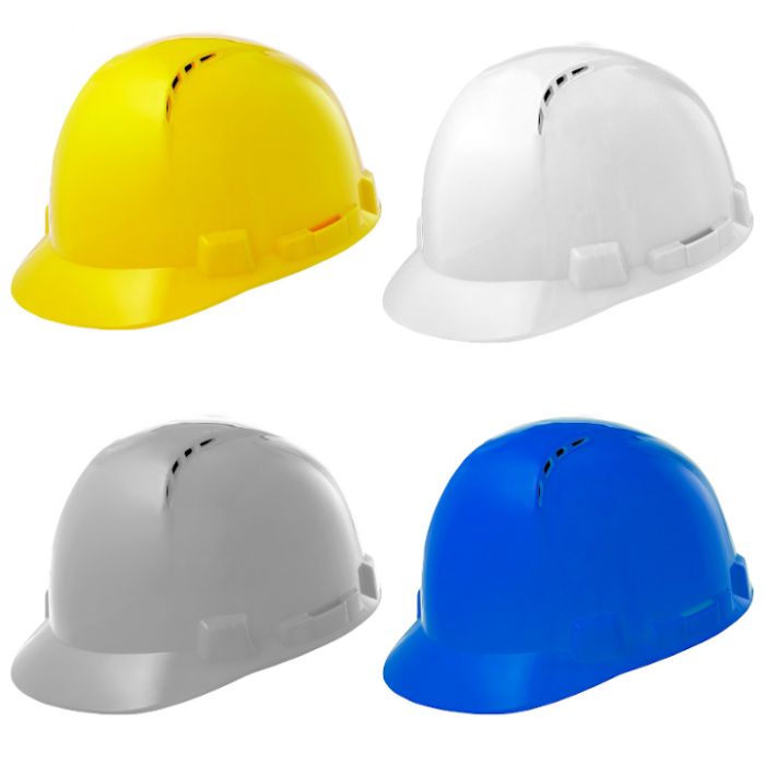 Short brim cheap hard hat