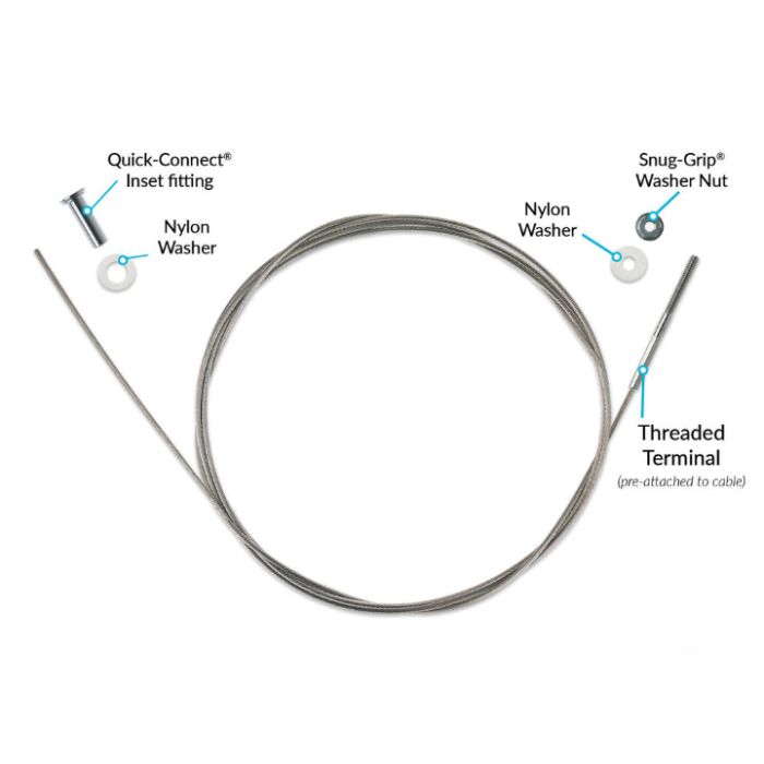 Feeney 6210 Cable Rail Kit for 1/8" X 10'