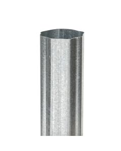 Berger Round Corrugated Galvanized Downspout 6" 26ga