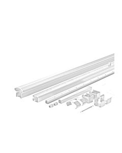 AFCO 175 Series 6' Level Cable Rail Kit White (w/36" Rail Height Stabilizer)