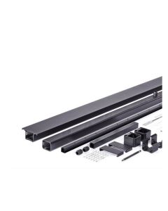 AFCO 275 Series 6' Level Cable Rail Kit Black (w/36" Rail Height Stabilizer)