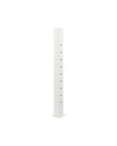 AFCO 175 Series 3"x38" Pre-drilled Cable Corner Post White